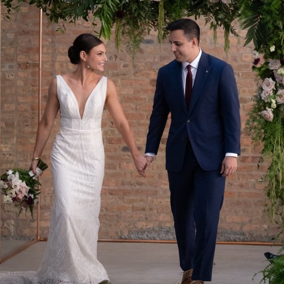 Carmel by Yaniv Persy wedding dress gown - Picture 5 of 6